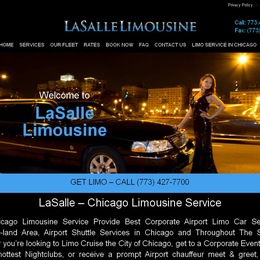 Photo of Lasalle Limousine, a wedding limo service in Chicago