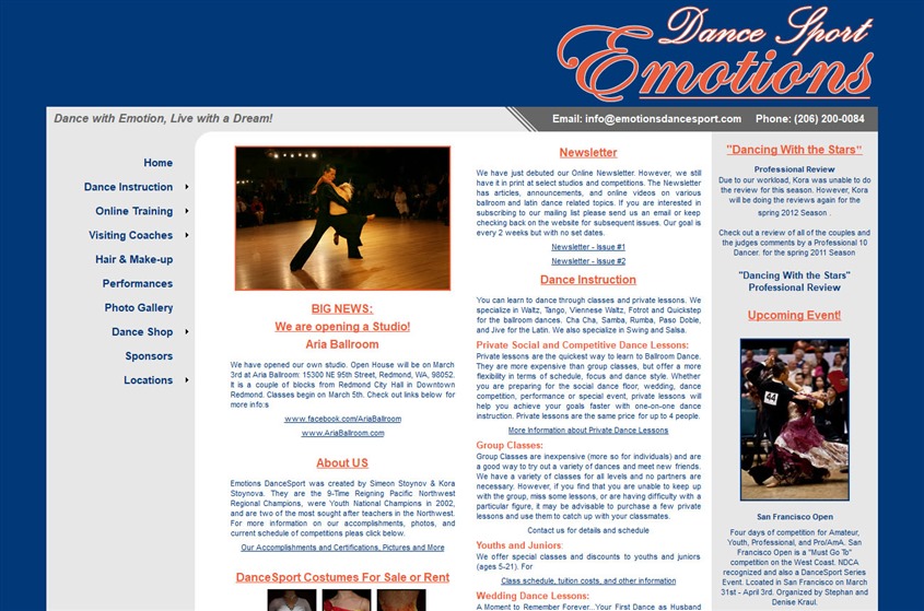 Emotions Dance Sport wedding vendor photo