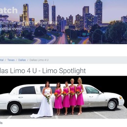Photo of Dallas Limo 4 U, a wedding limo service in Dallas