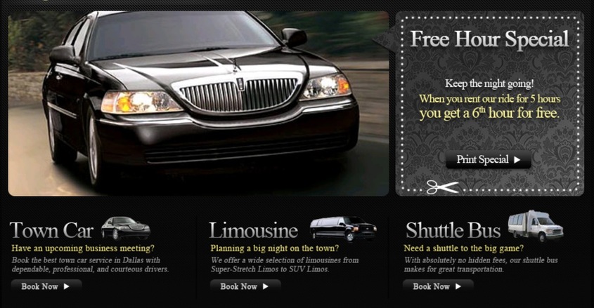Big Town Limo wedding vendor photo