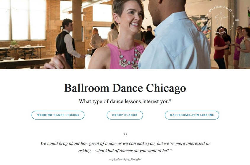 Ballroom Dance Chicago wedding vendor photo