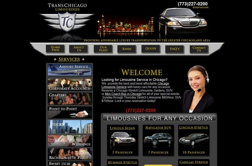 Trans Chicago Limousine wedding vendor photo