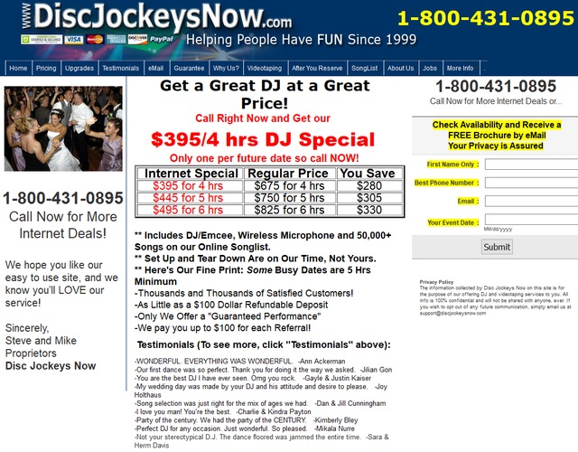 Disc Jockeys Now wedding vendor photo
