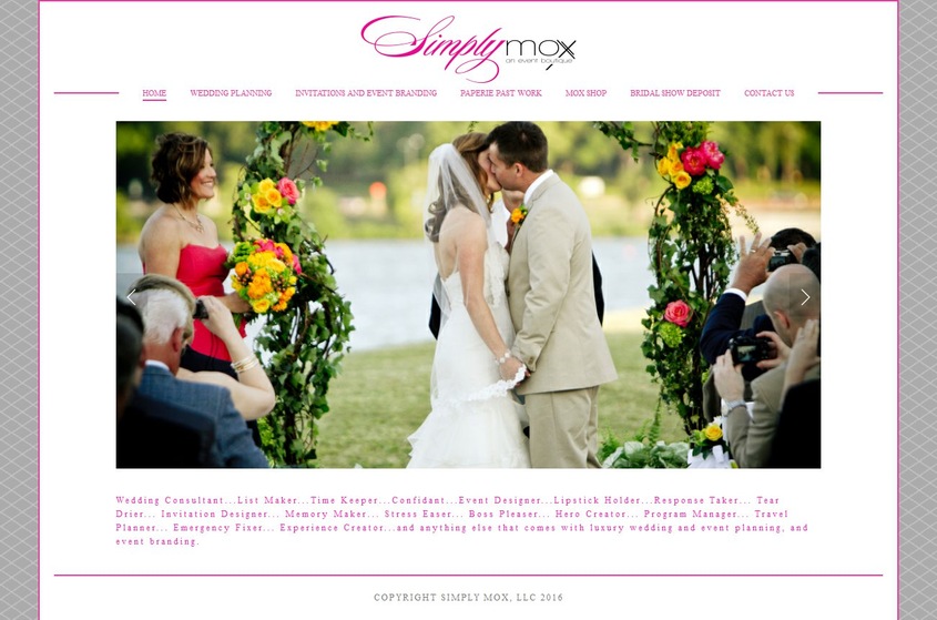 Simply Mox wedding vendor photo