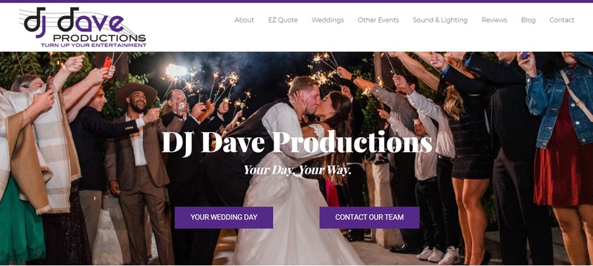 DJ Dave Productions wedding vendor photo