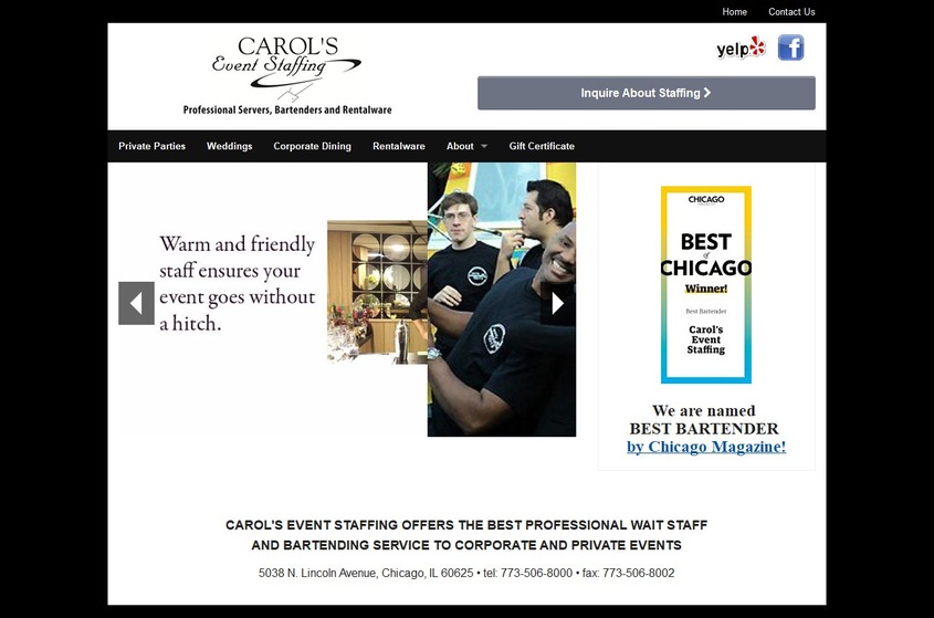 Carol's Event Staffing wedding vendor photo