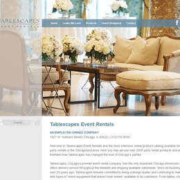 Photo of Tablescape Event Rentals, a wedding rentals in Chicago