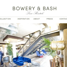 Photo of Bowery & Bash, a wedding rentals in Chicago