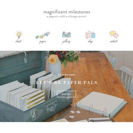 Photo of Magnificent Milestones, a wedding stationery in Chicago