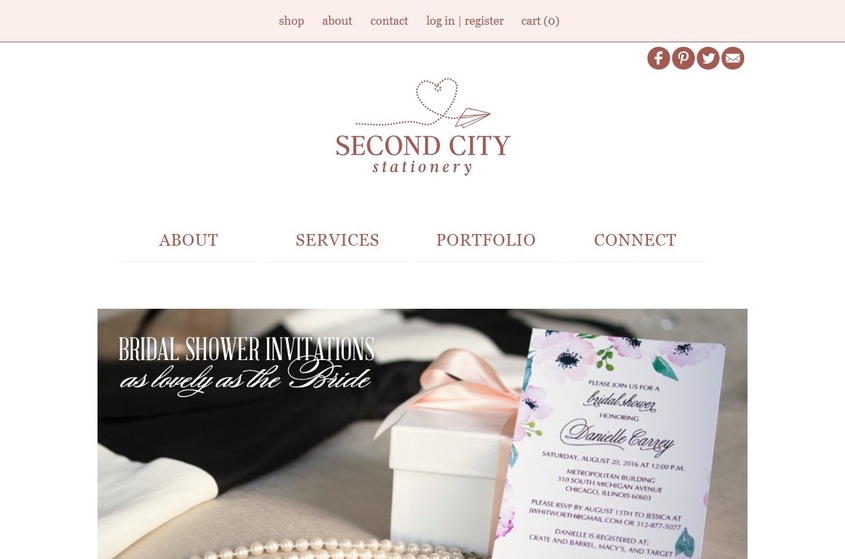 Second City Stationery wedding vendor photo