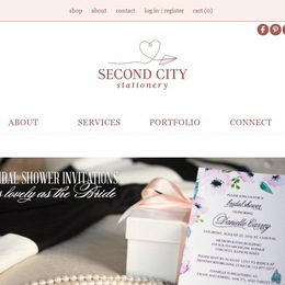 Photo of Second City Stationery, a wedding stationery in Chicago