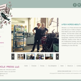 Photo of Steracle Press, a wedding stationery in Chicago
