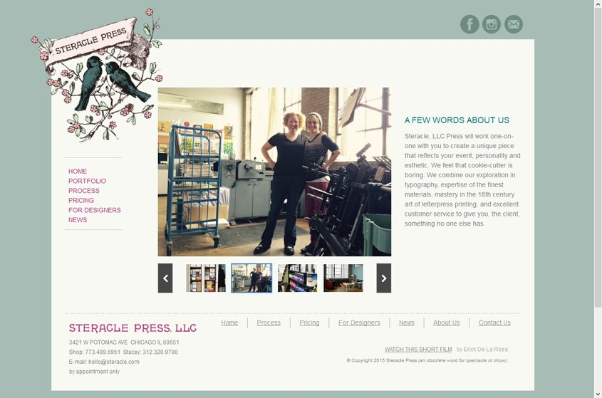 Steracle Press wedding vendor photo
