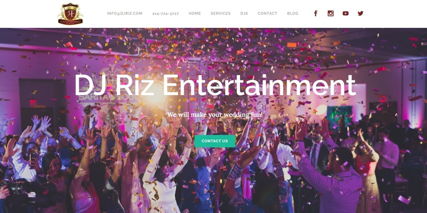 Dj Riz Entertainment wedding vendor photo