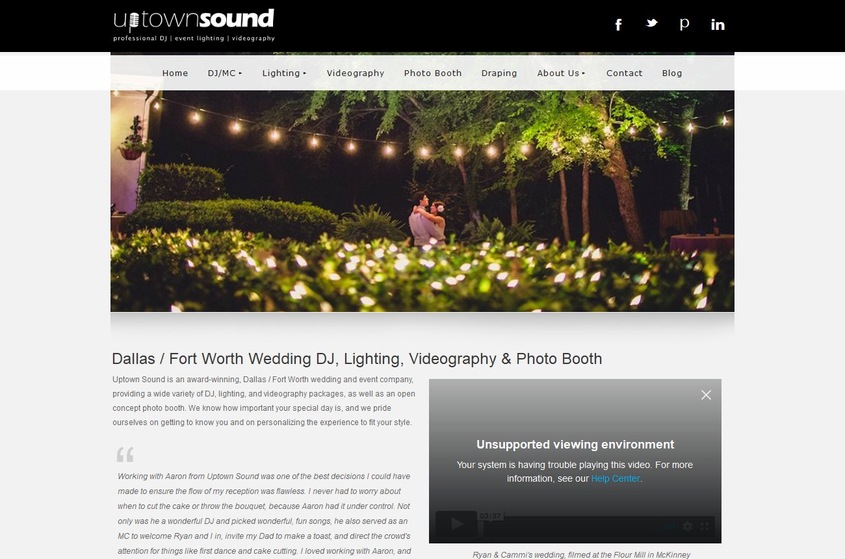 Uptown Sound wedding vendor photo