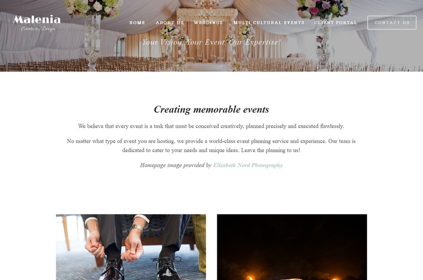Malenia Events & Design wedding vendor photo