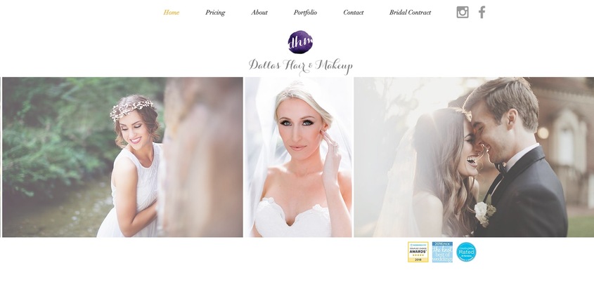 Dallas Hair and Makeup wedding vendor photo
