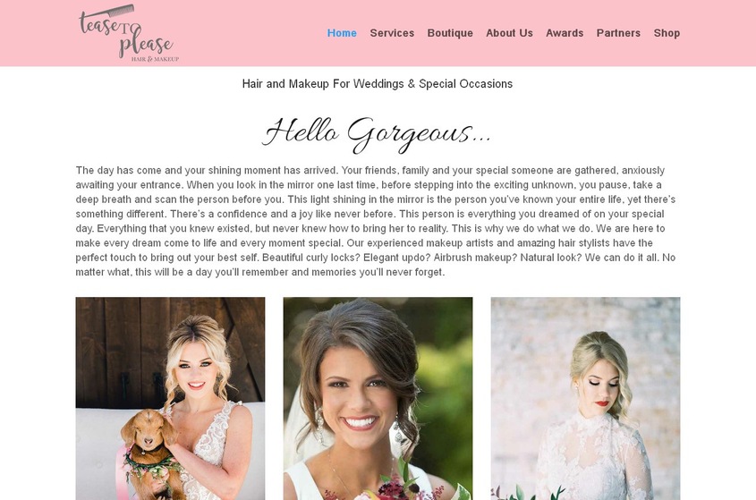 Tease to Please wedding vendor photo