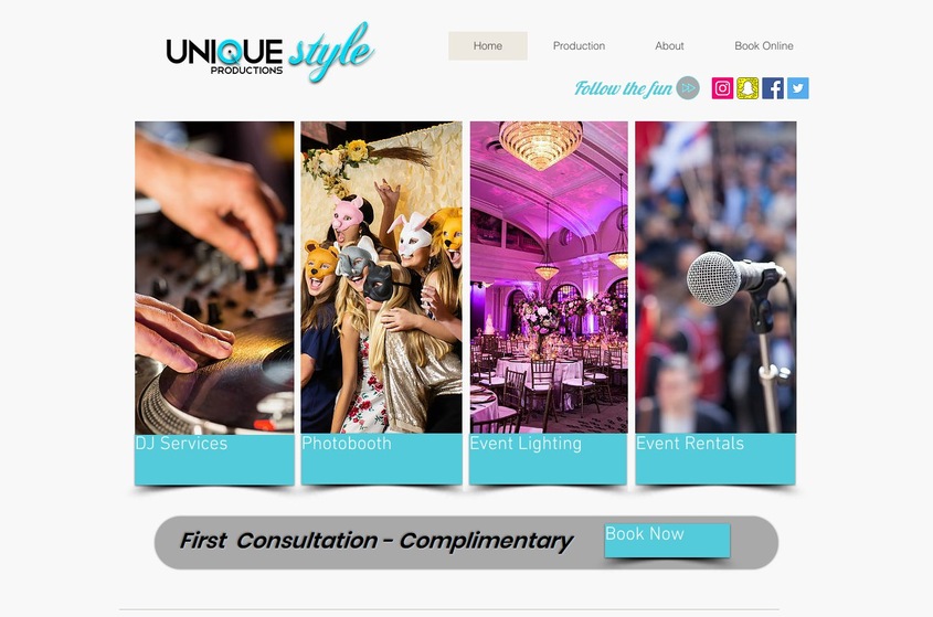 Unique Style Productions wedding vendor photo