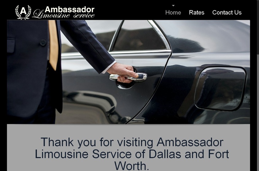 Ambasssador Limousine wedding vendor photo