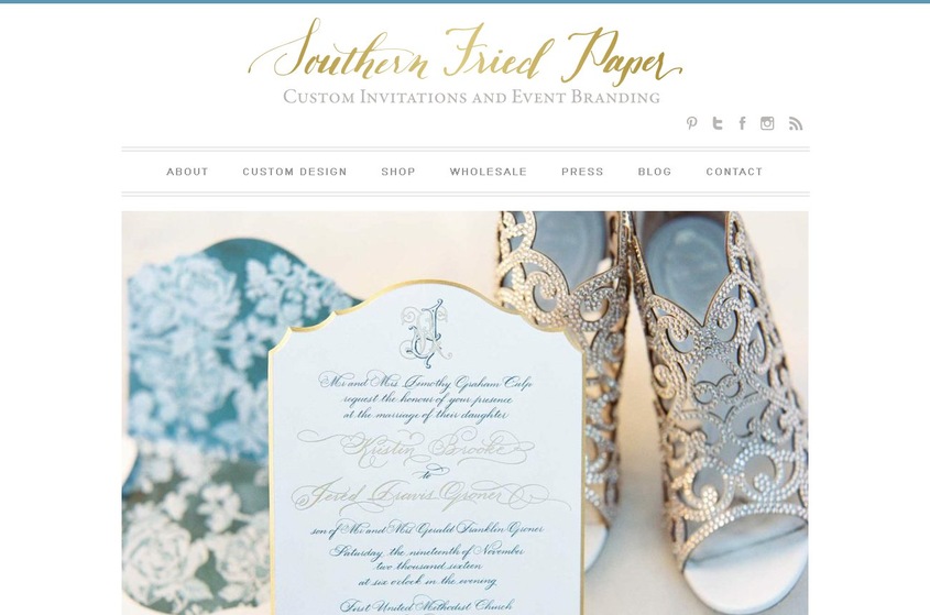 Southern Fried Paper wedding vendor photo