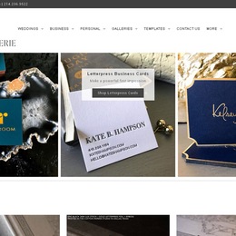 Photo of Cotton Paperie Letterpress, a wedding stationery in Dallas