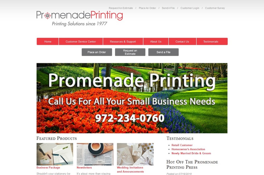 Promenade Printing wedding vendor photo