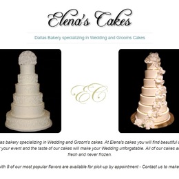 Photo of Elena's Cakes, a wedding cake bakery in Dallas