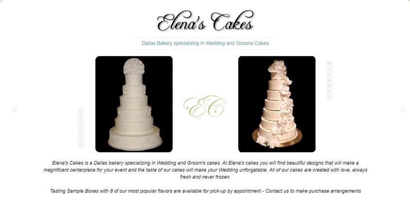 Elena's Cakes wedding vendor photo