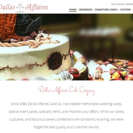 Photo of Dallas Affaires Cake Co, a wedding cake bakery in Dallas