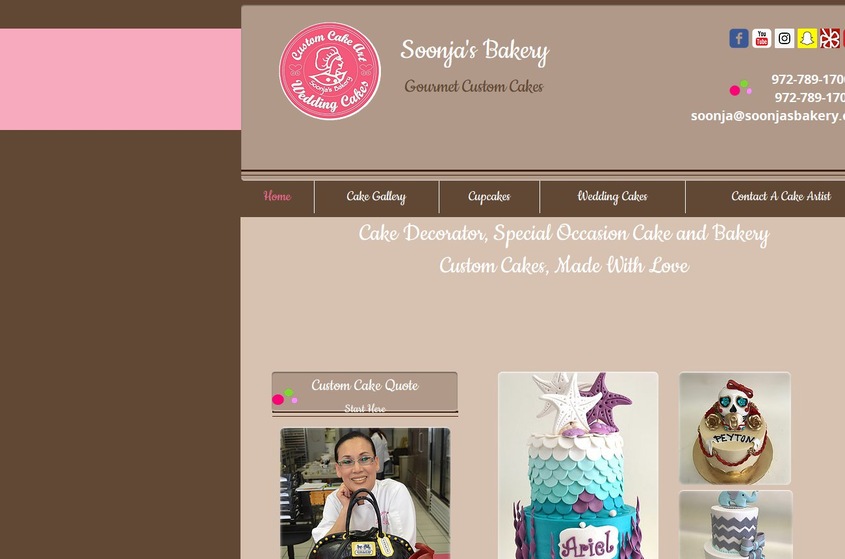 Soonja's Bakery Custom Cakes wedding vendor photo