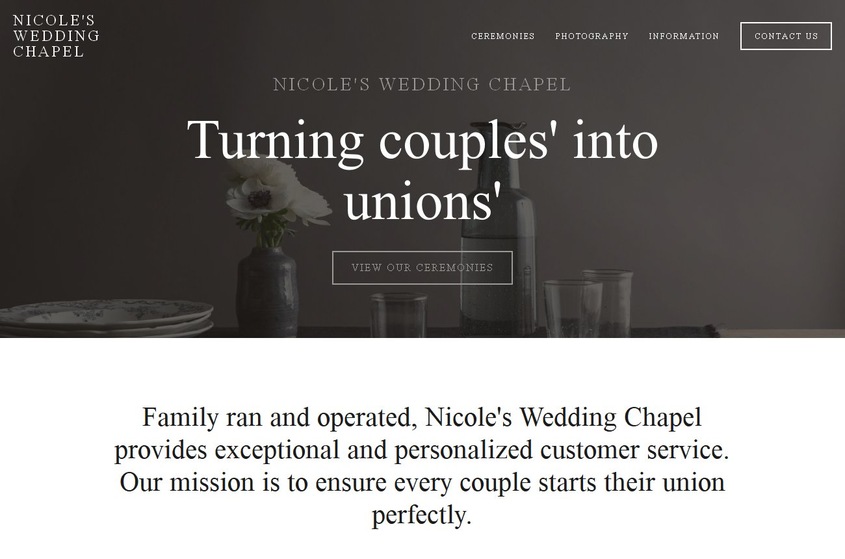 Nicole's Wedding Chapel wedding vendor photo
