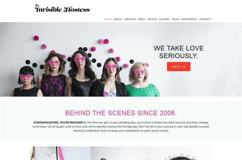 The Invisible Hostess wedding vendor photo