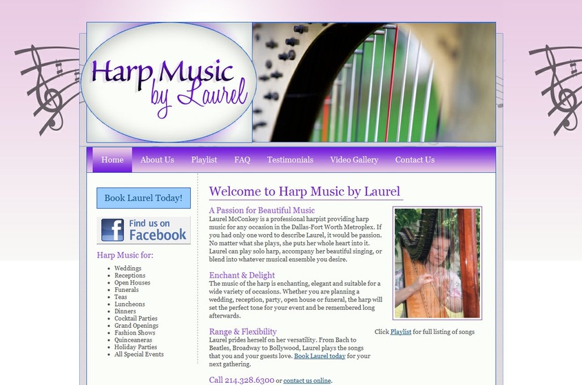 Harp Music by Laurel wedding vendor photo