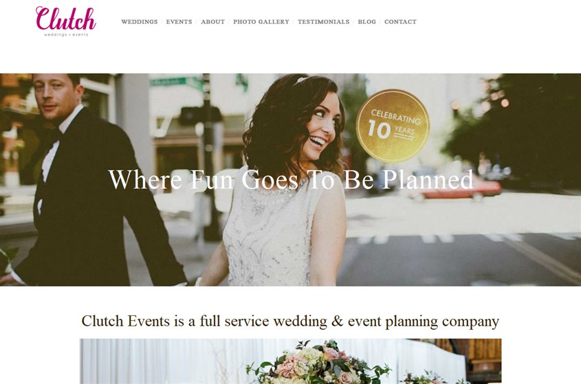 Clutch Events wedding vendor photo