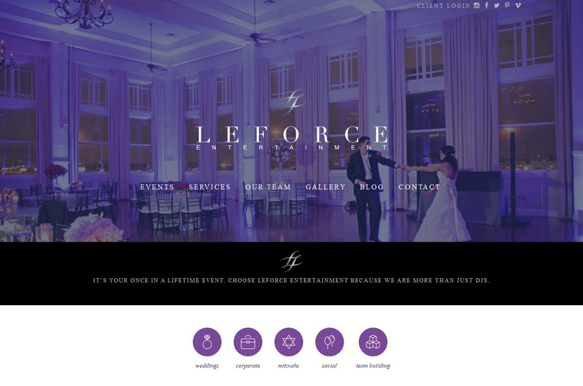 LeForce Entertainment wedding vendor photo
