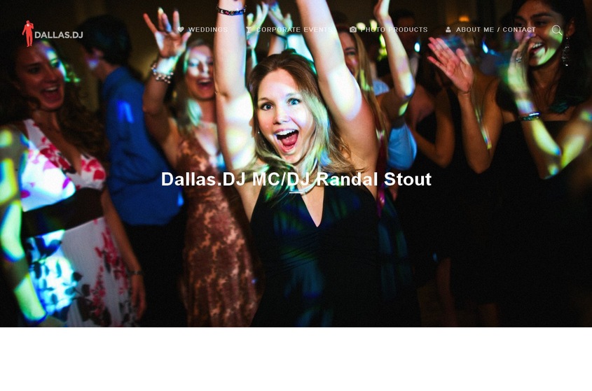 MC/DJ Randal Stout wedding vendor photo
