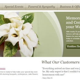 Photo of United Floral Services, a wedding florist in Philadelphia