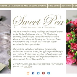 Photo of Sweet Pea, a wedding florist in Philadelphia