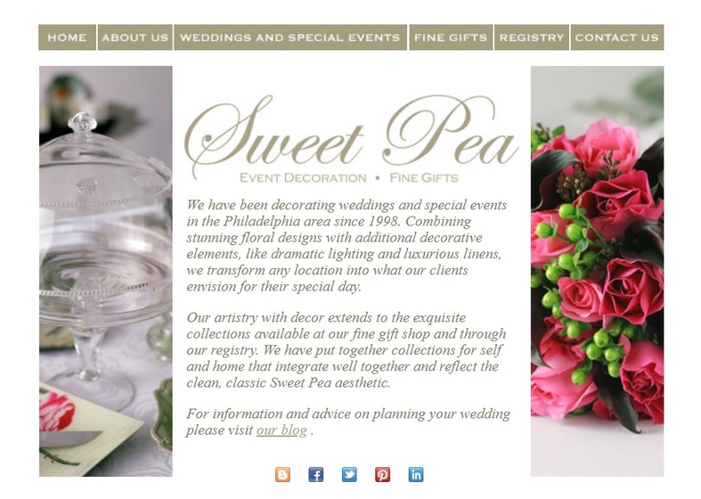 Sweet Pea wedding vendor photo