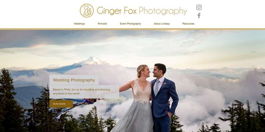 Ginger Fox Photography wedding vendor photo