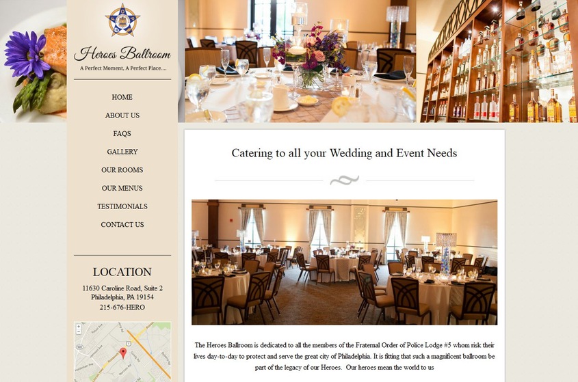 Heroes Ballroom wedding vendor photo