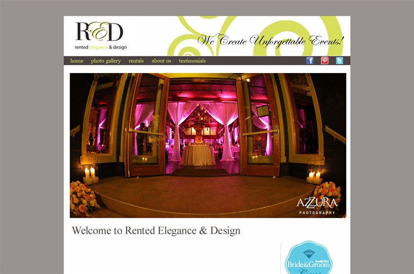 Rented Elegance & Design wedding vendor photo