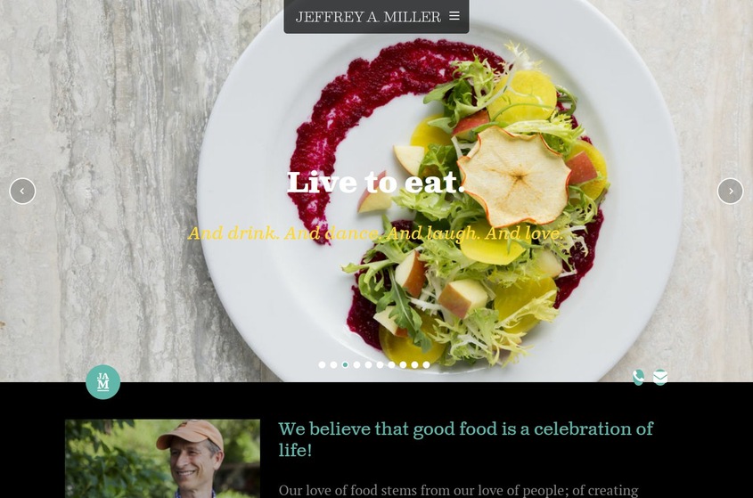Jeffrey A. Miller Catering wedding vendor photo