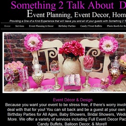 Photo of Something 2 Talk About, a wedding decoration stores in Philadelphia