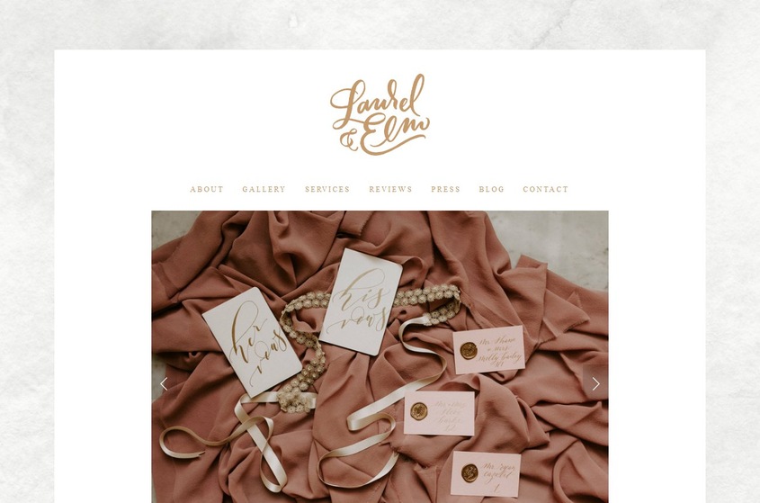 Laurel & Elm wedding vendor photo
