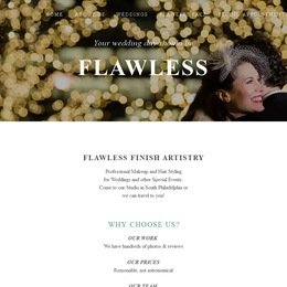 Photo of Flawless Finish Artistry, a wedding hair and make-up artist in Philadelphia