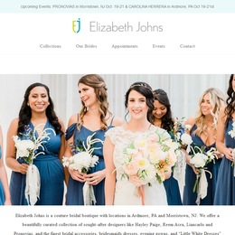 Photo of Elizabeth Johns, a wedding bridal boutique in Philadelphia