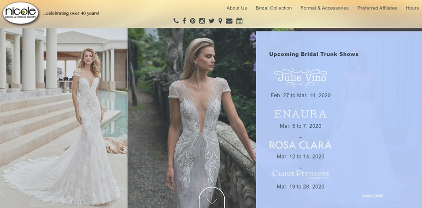 Nicole Bridal wedding vendor photo