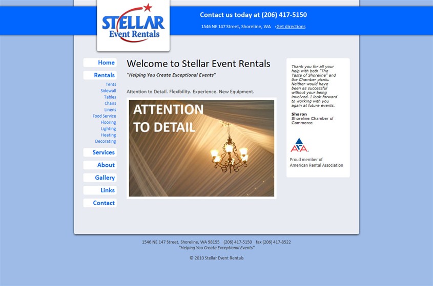 Stellar Event Rentals wedding vendor photo